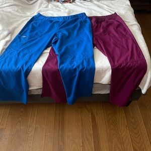 2 Cherokee scrub pants